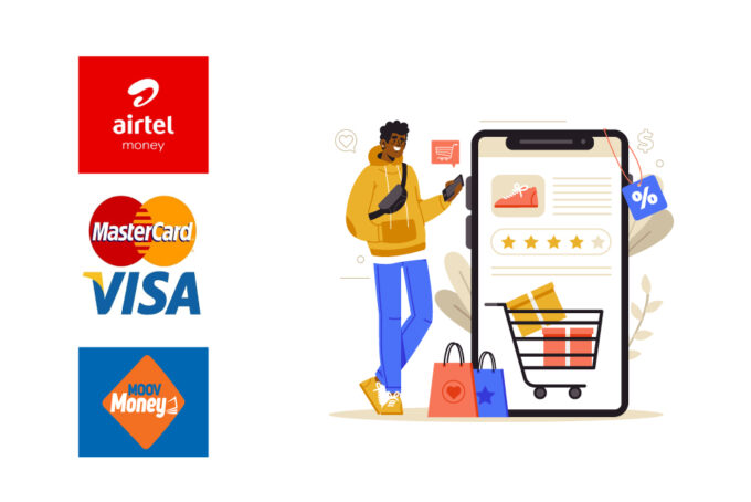 Gabon, paiements mobiles, paiements en ligne, airtel money, moov money, visa