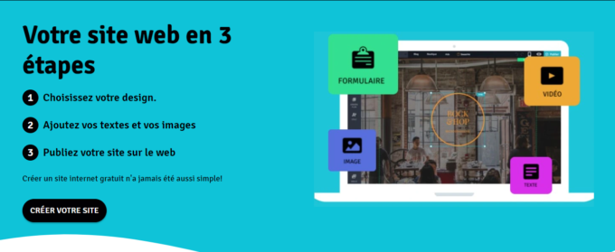 Créer votre site internet gratuit et facilement en ligne